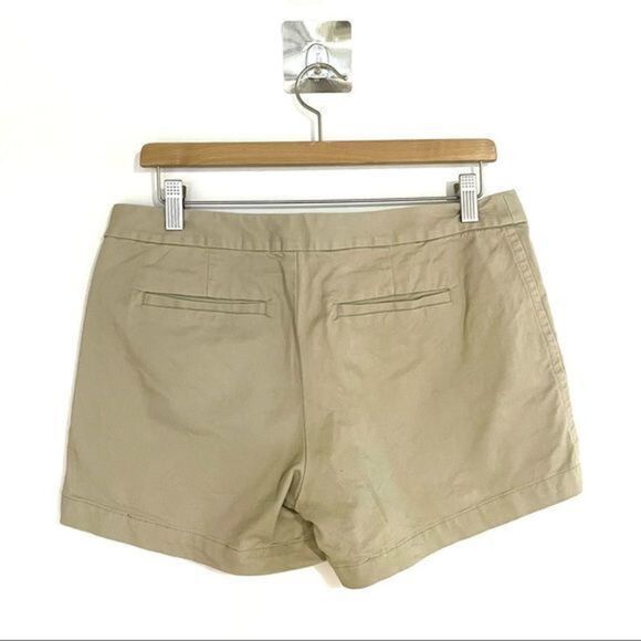 GAP khaki shorts 8 stretch cotton heavyweight tan classic chino pocket detailing - Picture 2 of 8